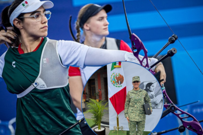 Por su mérito olímpico, Ana Paula Vázquez recibe ascenso en el Ejército Mexicano