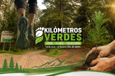 Kilómetros que dejan huella: correrán para reforestar El Hiloche en Real del Monte